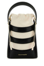 ALEXANDER MCQUEEN Two-tone Leather Mini Bucket Handbag