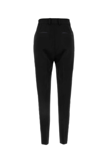 DOLCE & GABBANA Elegant Wool Blend Pants for Women - Perfect for Any Occasion