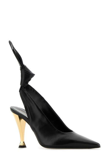 GIVENCHY Stylish Black Nappa Leather Pumps with High Heel (9.5 cm)