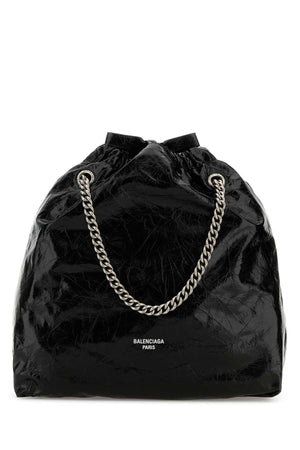 BALENCIAGA Medium Crush Shopping Handbag