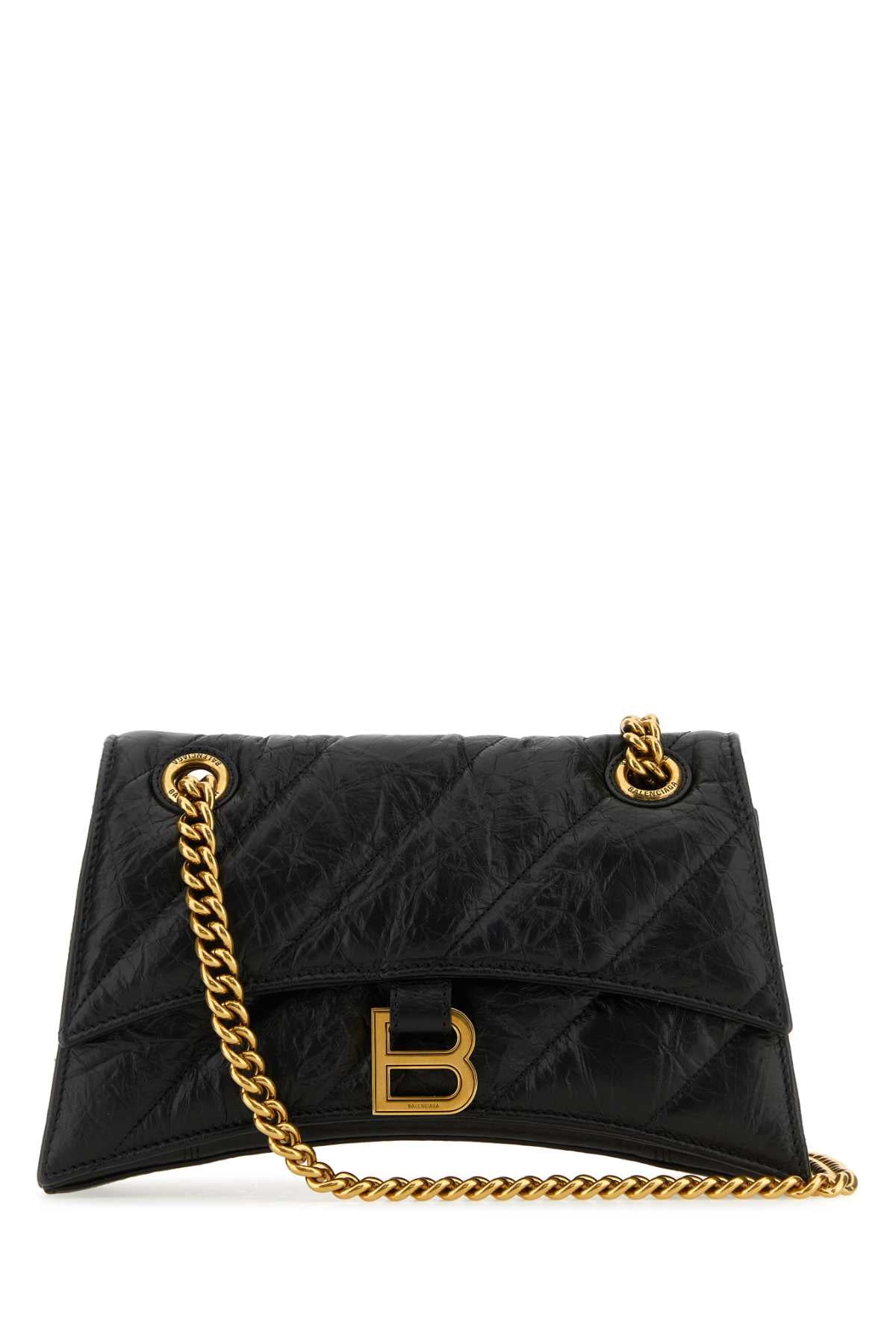 BALENCIAGA Mini Leather Shoulder Handbag