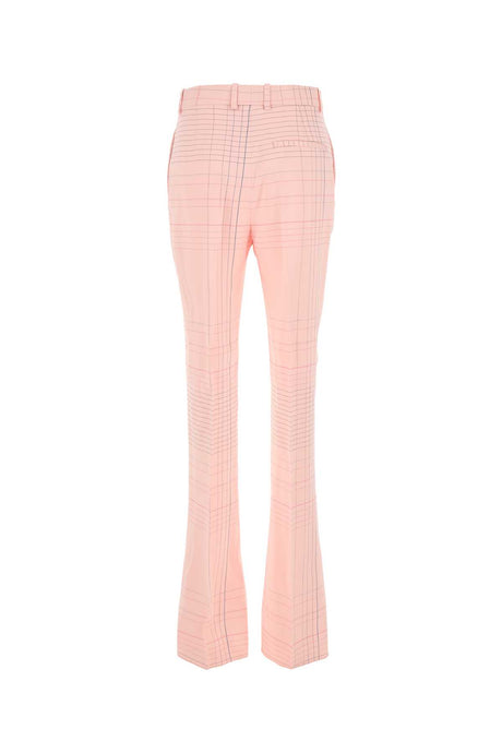 BOTTEGA VENETA Pink Stretch Viscose Blend Pants