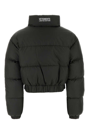 VETEMENTS Sleek Polyester Down Jacket for Women - Fall 2024 Collection