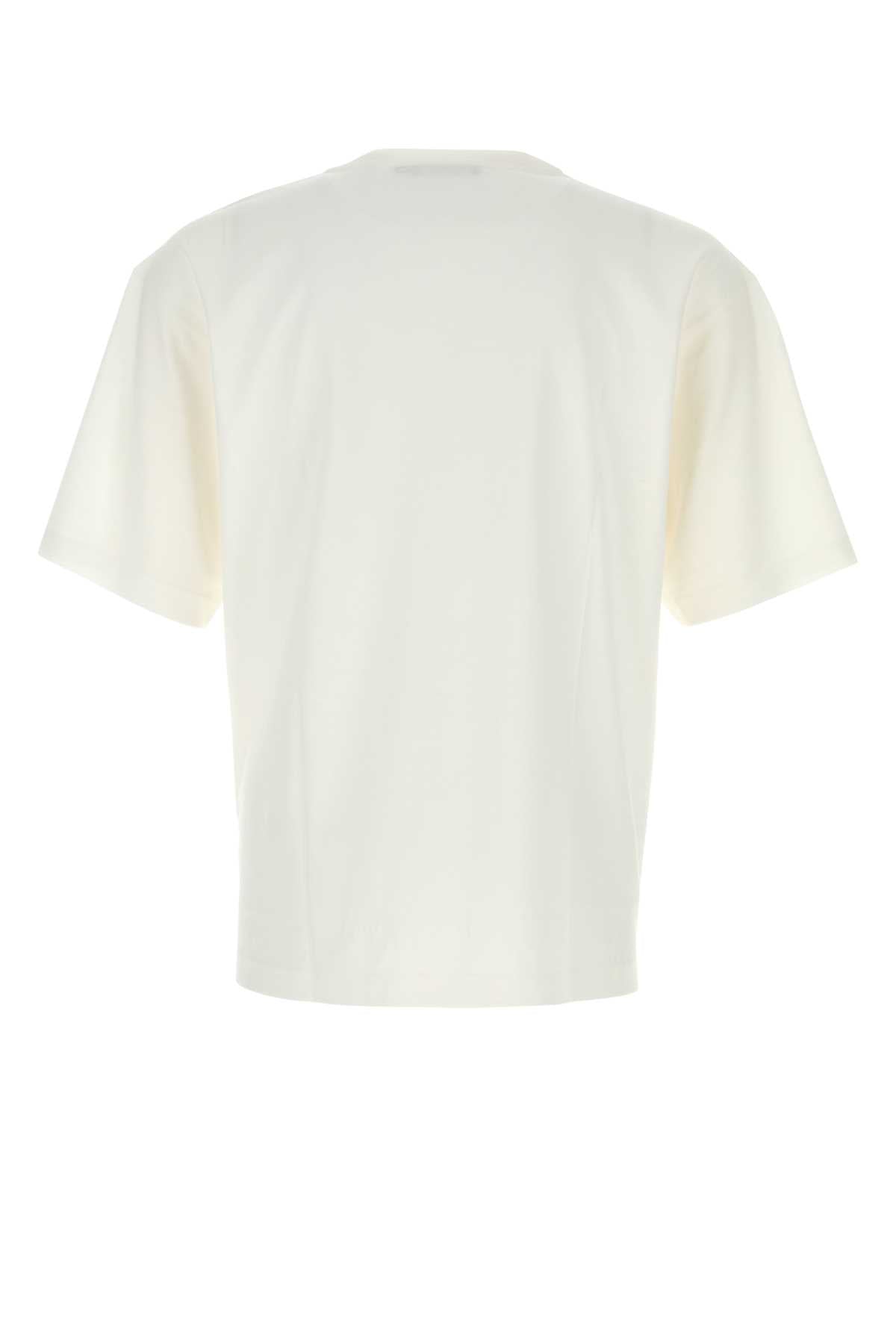 DOLCE & GABBANA Classic Cotton T-Shirt for Men - White