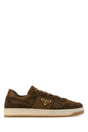 PRADA Two-tone Suede and Fabric Downtown Sneaker