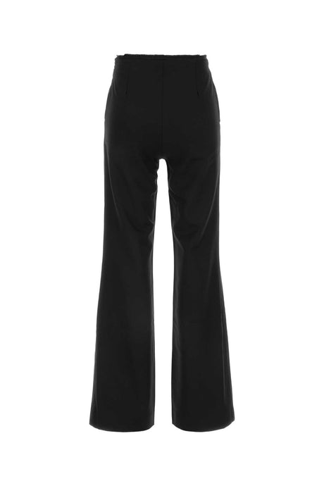 DIESEL Chic Black Polyester Blend P-Lumys Pant