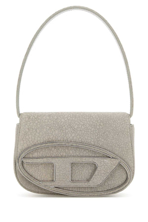 DIESEL Light Grey Mini Leather Shoulder Handbag