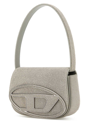 DIESEL Light Grey Mini Leather Shoulder Handbag