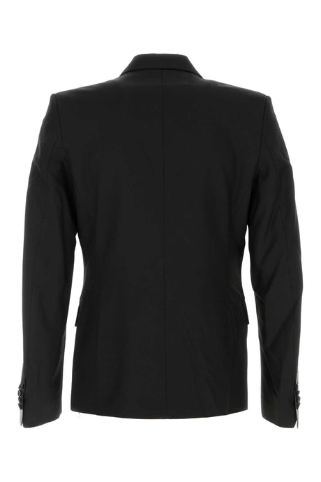 DIESEL Men's Black Polyester Blend J-Phoenix Blazer