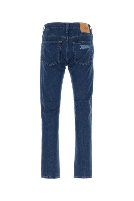 GUCCI Premium Denim Jeans for Men - 24W