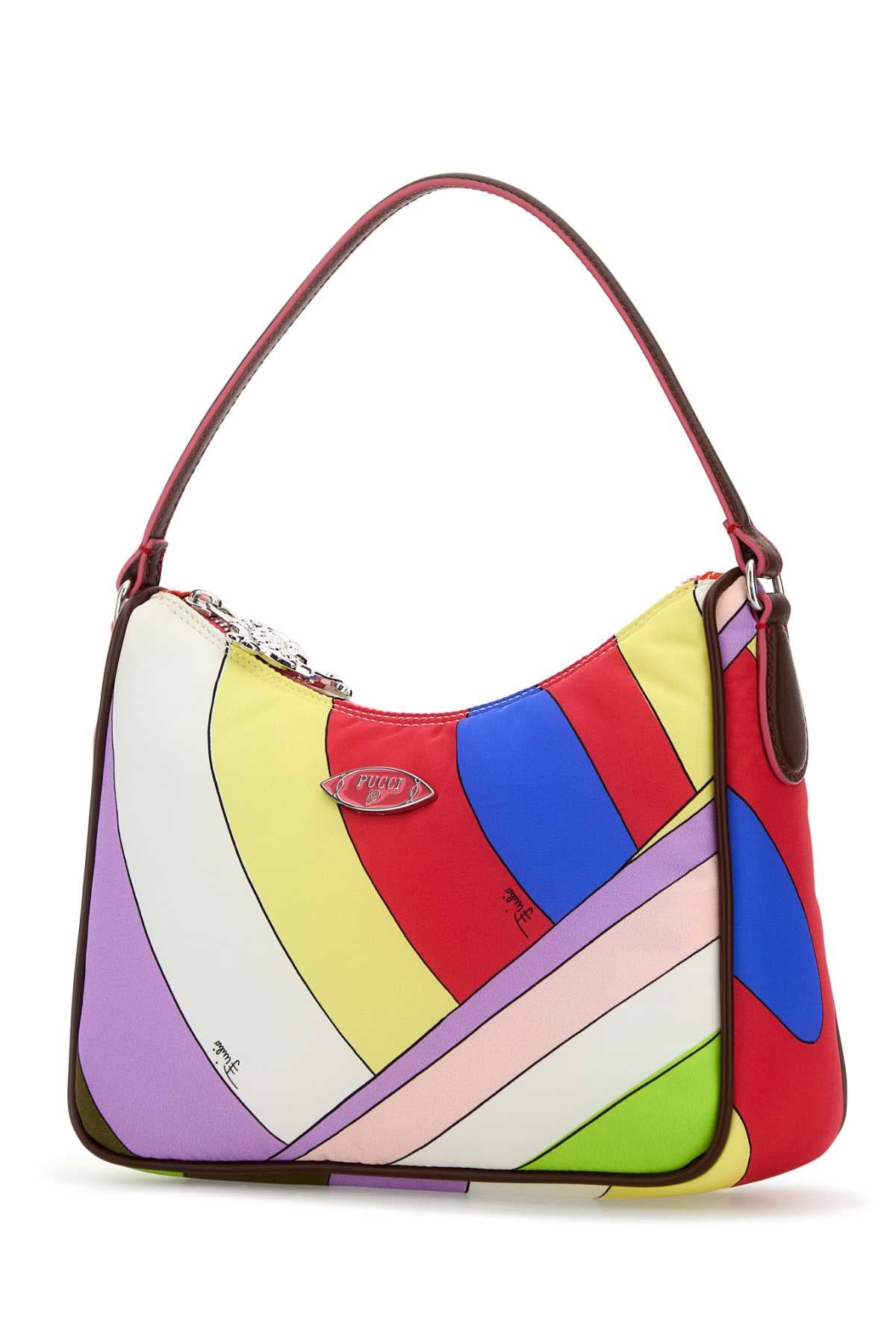 EMILIO PUCCI Printed Nylon Mini Yummy Shoulder Handbag