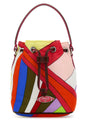 EMILIO PUCCI Yummy Mini Printed Nylon Bucket Handbag