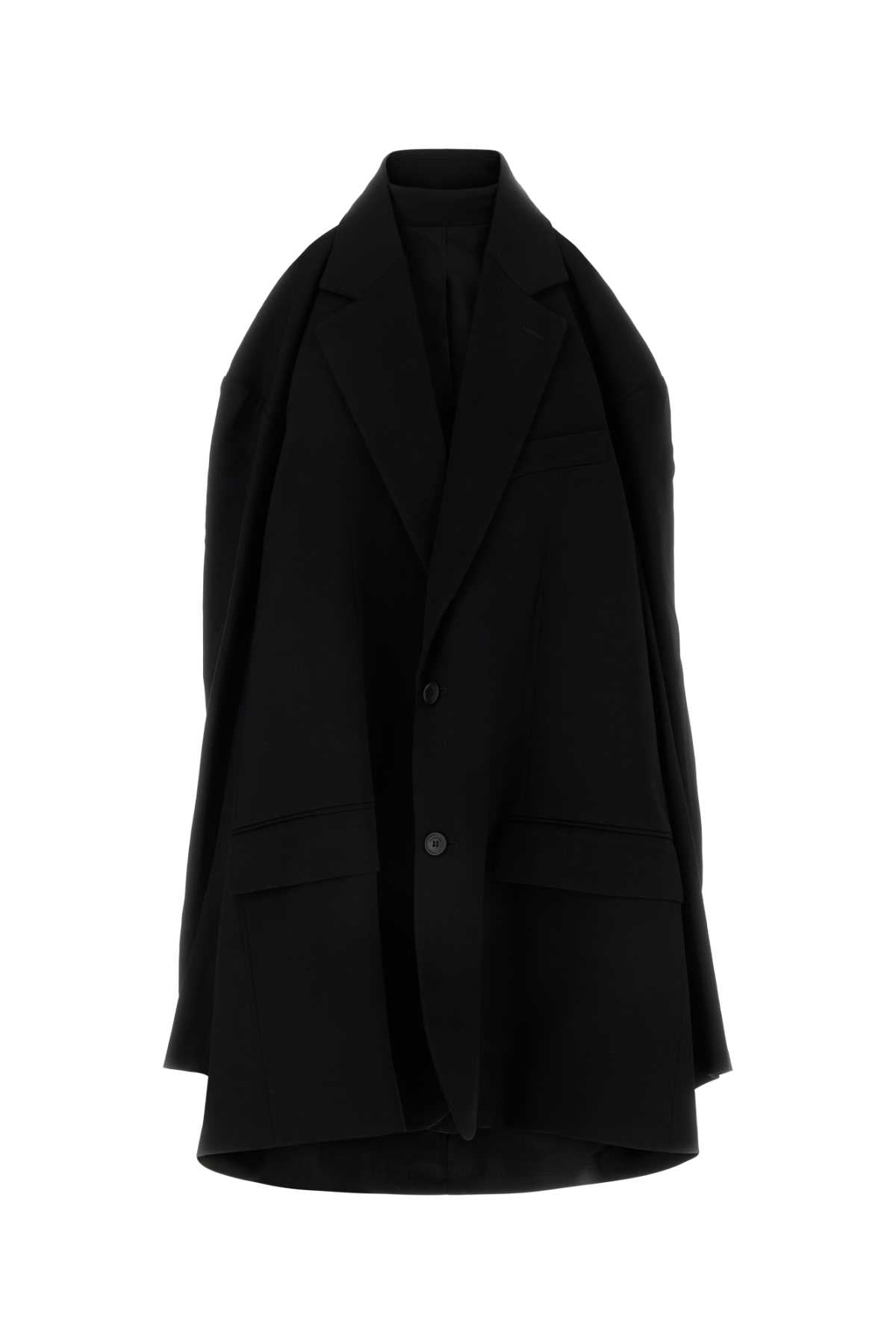 BALENCIAGA Viscose Blend Blazer Dress