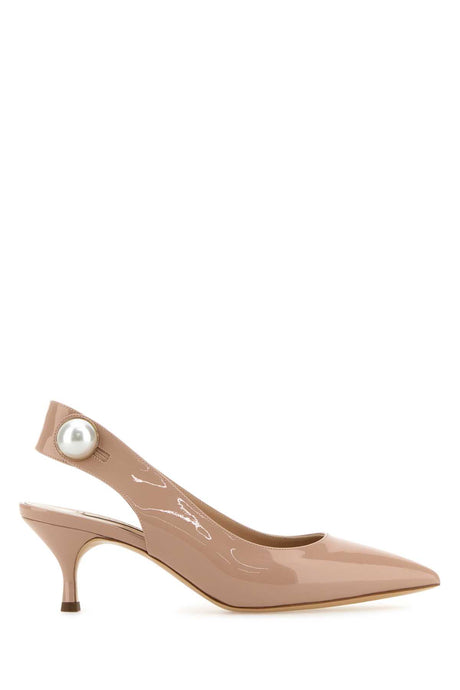 CASADEI Elegant Leather Pumps with 6 cm Heel Height