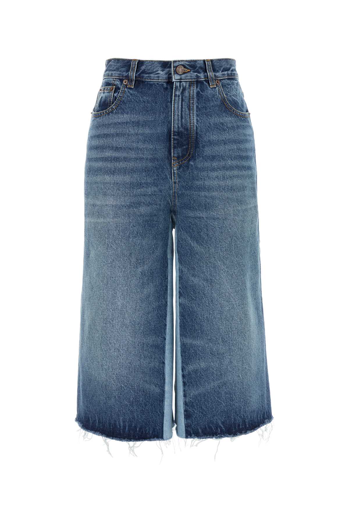 CHLOE Denim Bermuda Shorts for Women - Summer Style