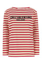 VALENTINO GARAVANI Striped Mini T-Shirt for Women - 25S Collection