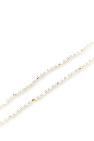 VALENTINO GARAVANI Elegant Pearls Ovalette Necklace - 70 cm