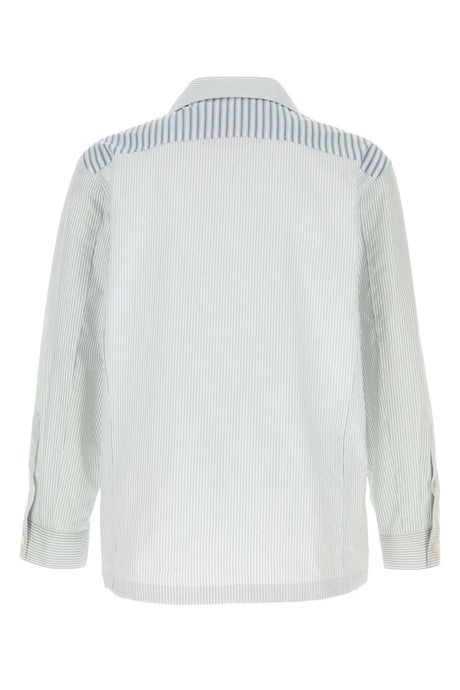 MAISON MARGIELA Embroidered Poplin Shirt for Men