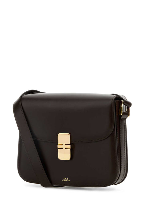 A.P.C. Mini Leather Grace Crossbody Handbag