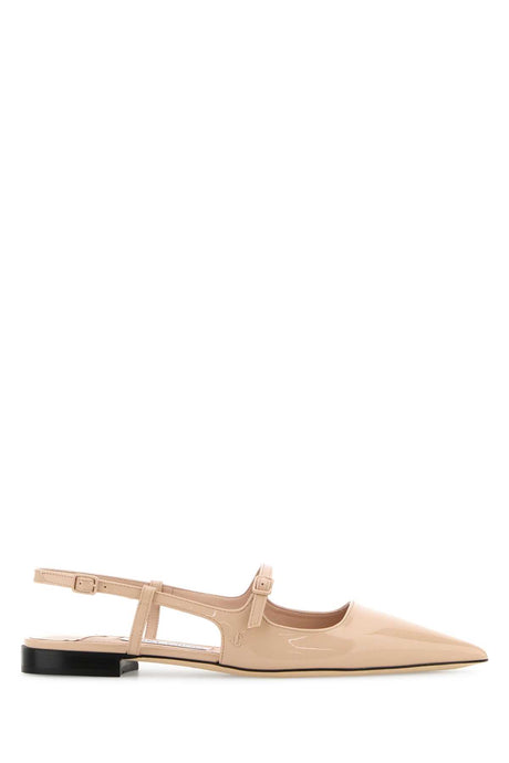 JIMMY CHOO Elegant Macaron Ballerina Flats