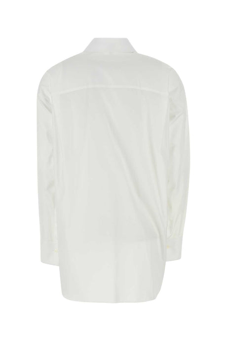 LOEWE Chic White Poplin Shirt for Women