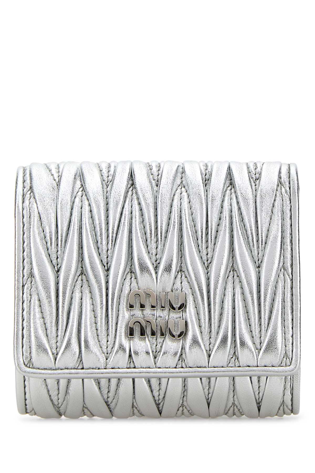 MIU MIU Mini Leather Wallet - 10.5 cm x 9 cm x 3.5 cm