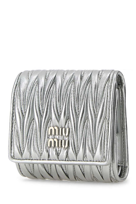 MIU MIU Mini Leather Wallet - 10.5 cm x 9 cm x 3.5 cm