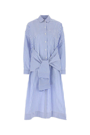 PHILOSOPHY DI LORENZO SERAFINI Embroidered Poplin Shirt Dress