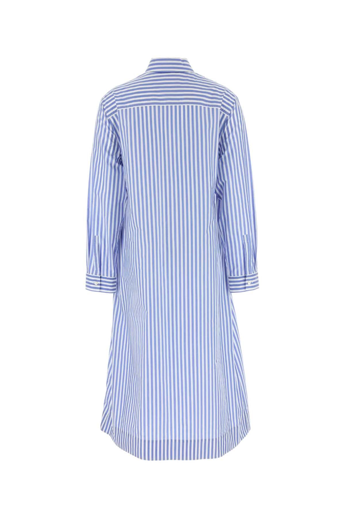 PHILOSOPHY DI LORENZO SERAFINI Embroidered Poplin Shirt Dress