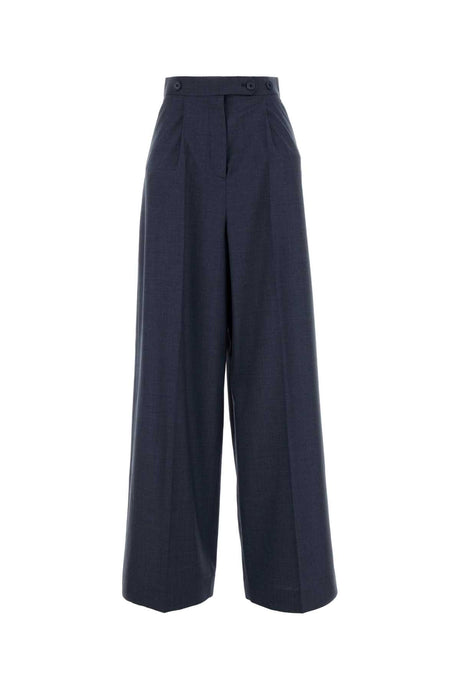 GIVENCHY Wool Palazzo Pants for Women - Stylish and Elegant