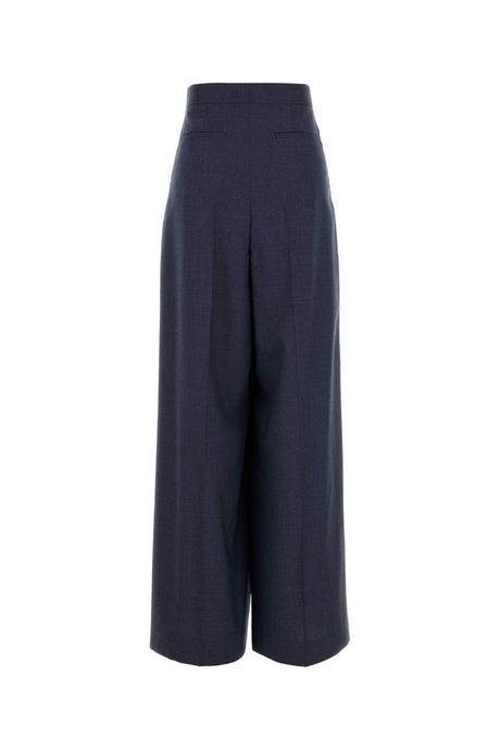 GIVENCHY Wool Palazzo Pants for Women - Stylish and Elegant