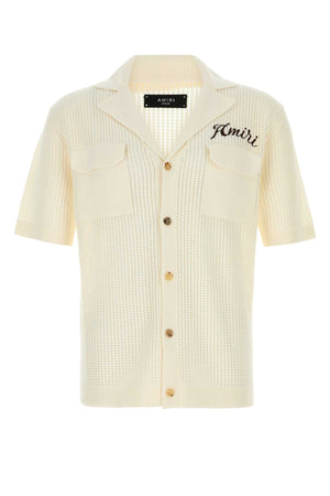 AMIRI Ivory Mesh Shirt