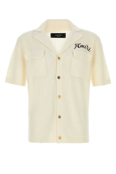 AMIRI Ivory Mesh Shirt