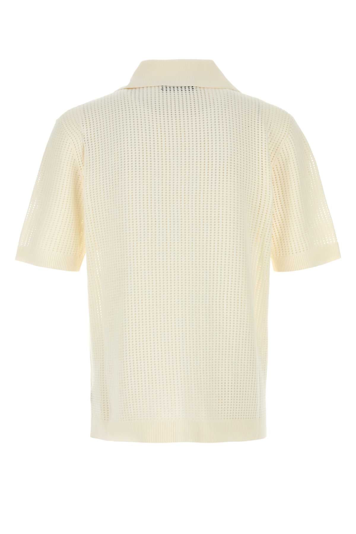 AMIRI Ivory Mesh Shirt