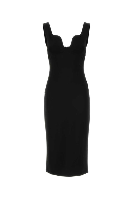 GIORGIO ARMANI Stretch Viscose Blend Sheath Dress