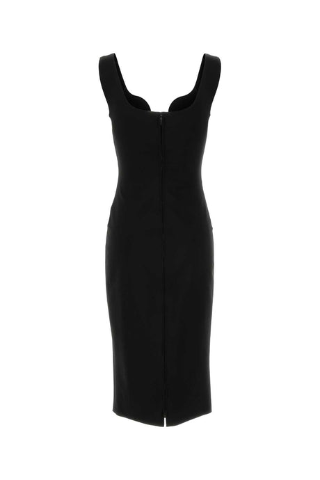 GIORGIO ARMANI Stretch Viscose Blend Sheath Dress