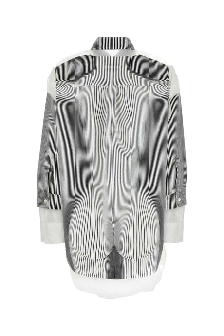 JEAN PAUL GAULTIER Printed Light Knit Oversize Shirt for Women