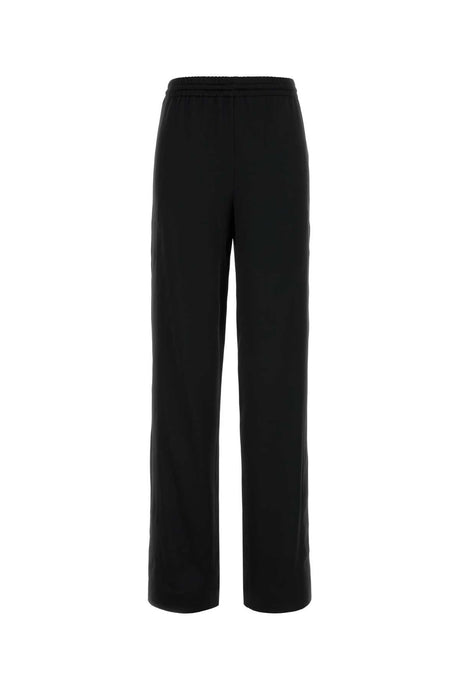 BLUMARINE Stylish Stretch Satin Joggers for Women