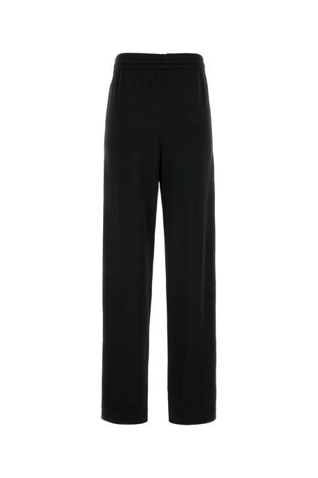 BLUMARINE Stylish Stretch Satin Joggers for Women