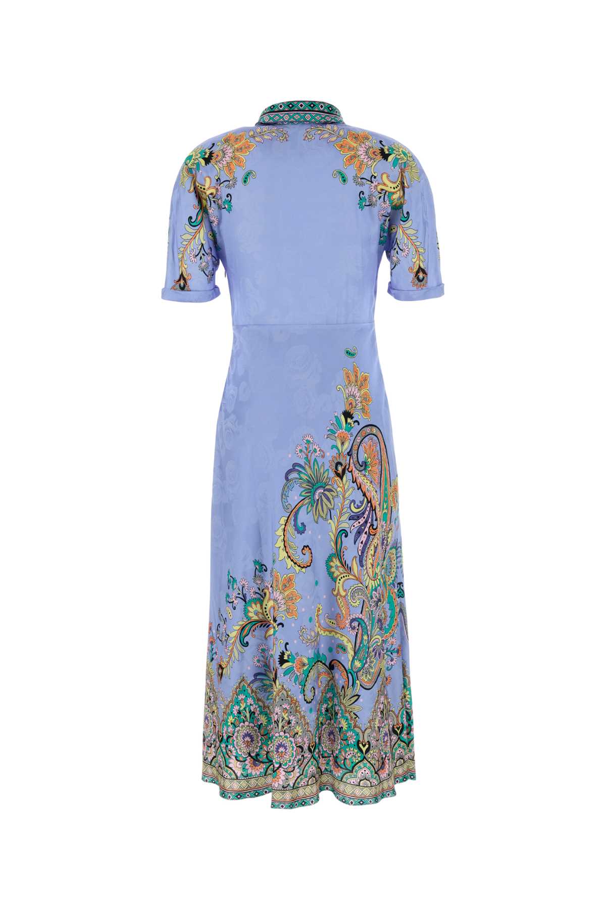 ETRO Elegant Printed Satin Mini Dress for Women