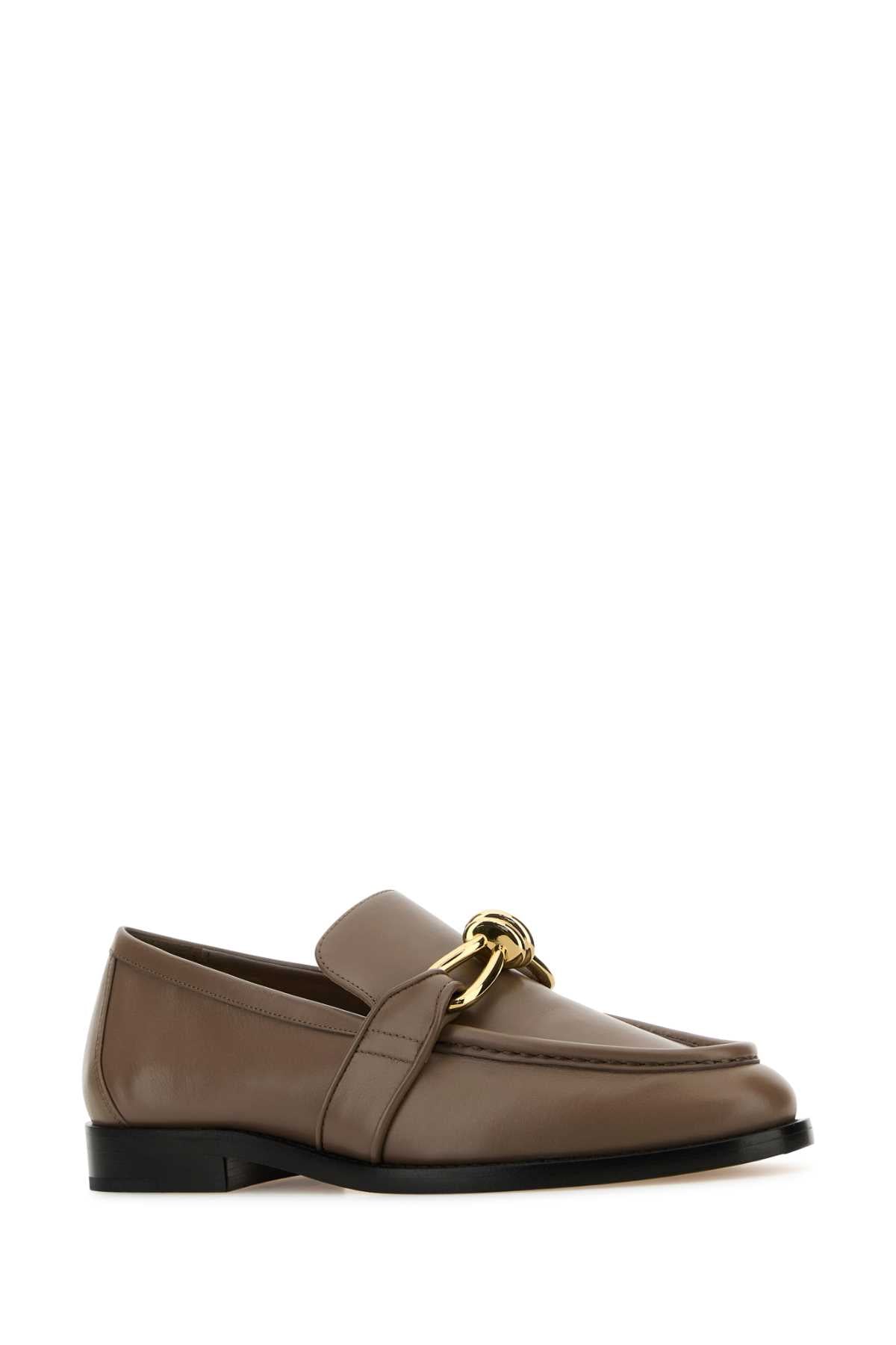 BOTTEGA VENETA Mud Leather Astaire Loafers for Women