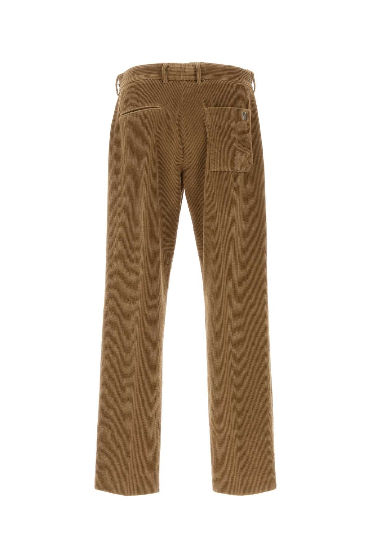 FENDI Stylish Corduroy Pants for Men