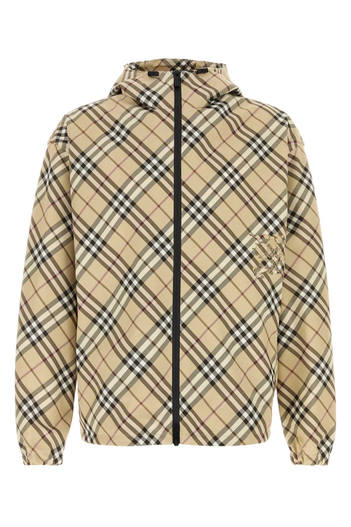 BURBERRY Men's Mini Alabaster Check Blazer