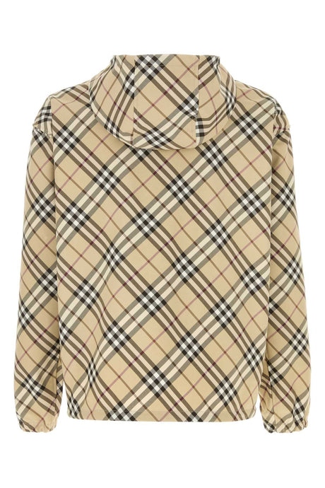 BURBERRY Men's Mini Alabaster Check Blazer