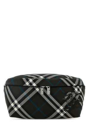 BURBERRY Check Pattern Crossbody Handbag (33cm x 18cm x 11cm)