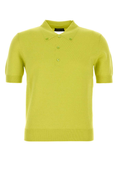 PRADA Men's Wool Polo Shirt