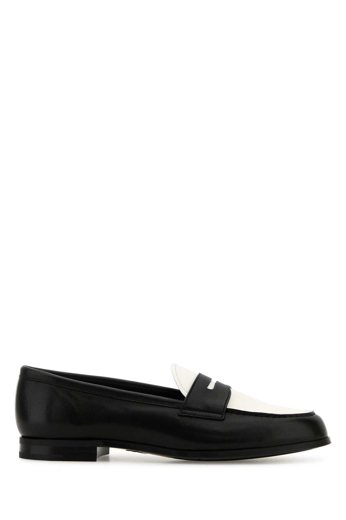 CHURCH'S Two-Tone Leather Natale Loafers for Women