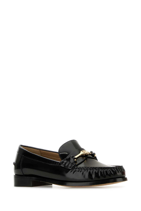 Ferragamo Classic Leather Harry Loafers for Women