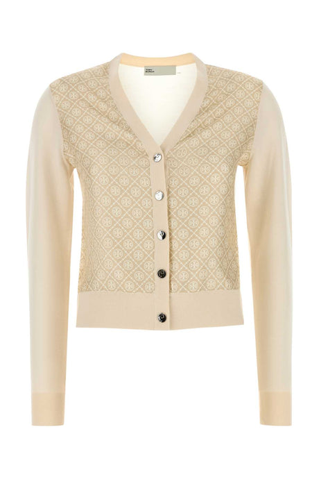 TORY BURCH Monogrammed Cardigan