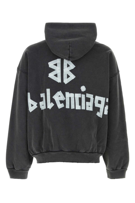 BALENCIAGA Oversized Cotton Sweatshirt for Men - 2025 Edition